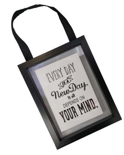 Photo Frame 10cmx15cm Black with Photo Print