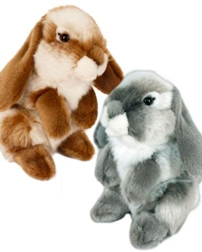 ANTICS NIBBLES RABBITS ASSORTED BROWN/GREY