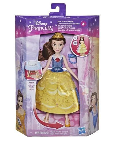 Disney Princess Spin & Switch Belle Doll