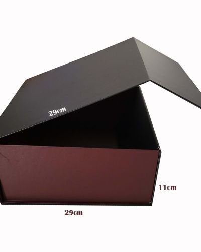 Gift Box Black Large Pack of 2