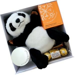 Panda with Wax Candle