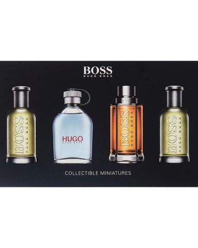 Hugo Boss Boss Collectible Miniature 4pcs Gift Set