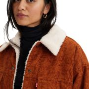 LEVI’S 90s Sherpa Trucker Jacket Orange