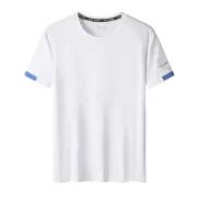 Quick Dry Sport T Shirt Men’S 2023 Short Sleeves Summer Casual White Plus OverSize 6XL 7XL 8XL 9XL Top Tees GYM Tshirt Clothes