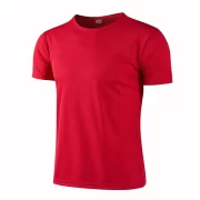 T-shirt Gym Jerseys Fitness Shirt Trainer Running T-shirt Men Breathable Sportswear Class Service Quick-drying Round Neck Sport