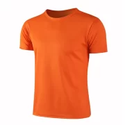 T-shirt Gym Jerseys Fitness Shirt Trainer Running T-shirt Men Breathable Sportswear Class Service Quick-drying Round Neck Sport