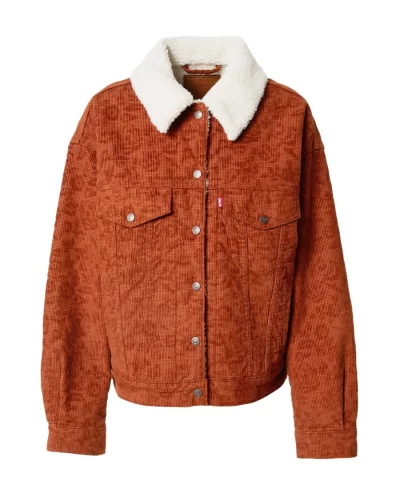 LEVI’S 90s Sherpa Trucker Jacket Orange