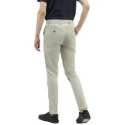 UCB Men Cotton Slim Fit Chinos Trousers Cropped Gray-2