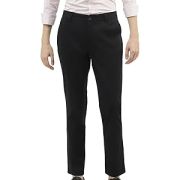 UCB Men Cotton Slim Fit Chinos Trousers Cropped Black